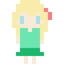 エルフのドット絵