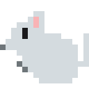 ねずみのドット絵