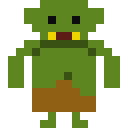 オークのドット絵