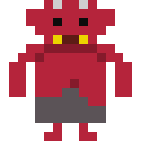 オーガのドット絵